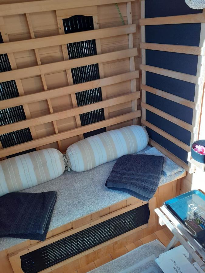 Coeurs de Pirates en Hiver SPA SAUNA TERRASSES ABRITEES JARDIN Vélos B&B Cavalaire-sur-Mer Extérieur photo